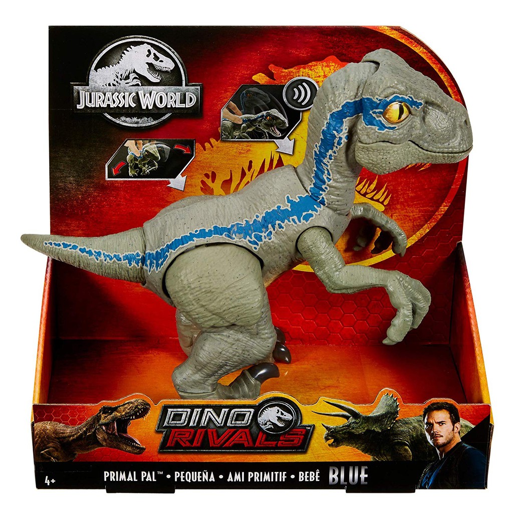 【Toy Fun】 美國購回 侏儸紀世界 Jurassic World 小藍 Blue 聲效 恐龍 迅猛龍 公仔