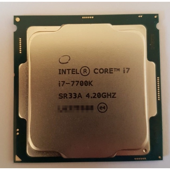 Intel i7 7700K 8M快取 4.5GHz 7代CPU 1151腳位 另有 6700K  效能勝i7-7700