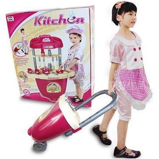小羅玩具批發-扮家家酒 廚房組 廚具組 吧台組 拉桿行李箱廚房組(008-27)通過BSMI認證:M35969