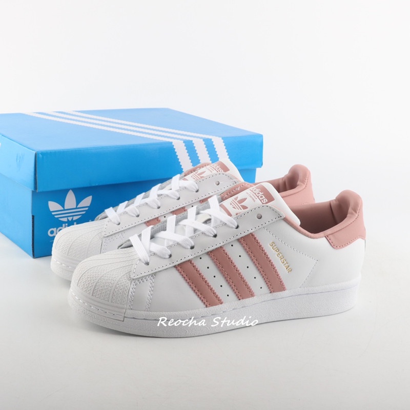 Adidas originals Superstar 白粉 白綠 乾燥玫瑰 貝頭殼 休閒鞋 GY5987 GY5986