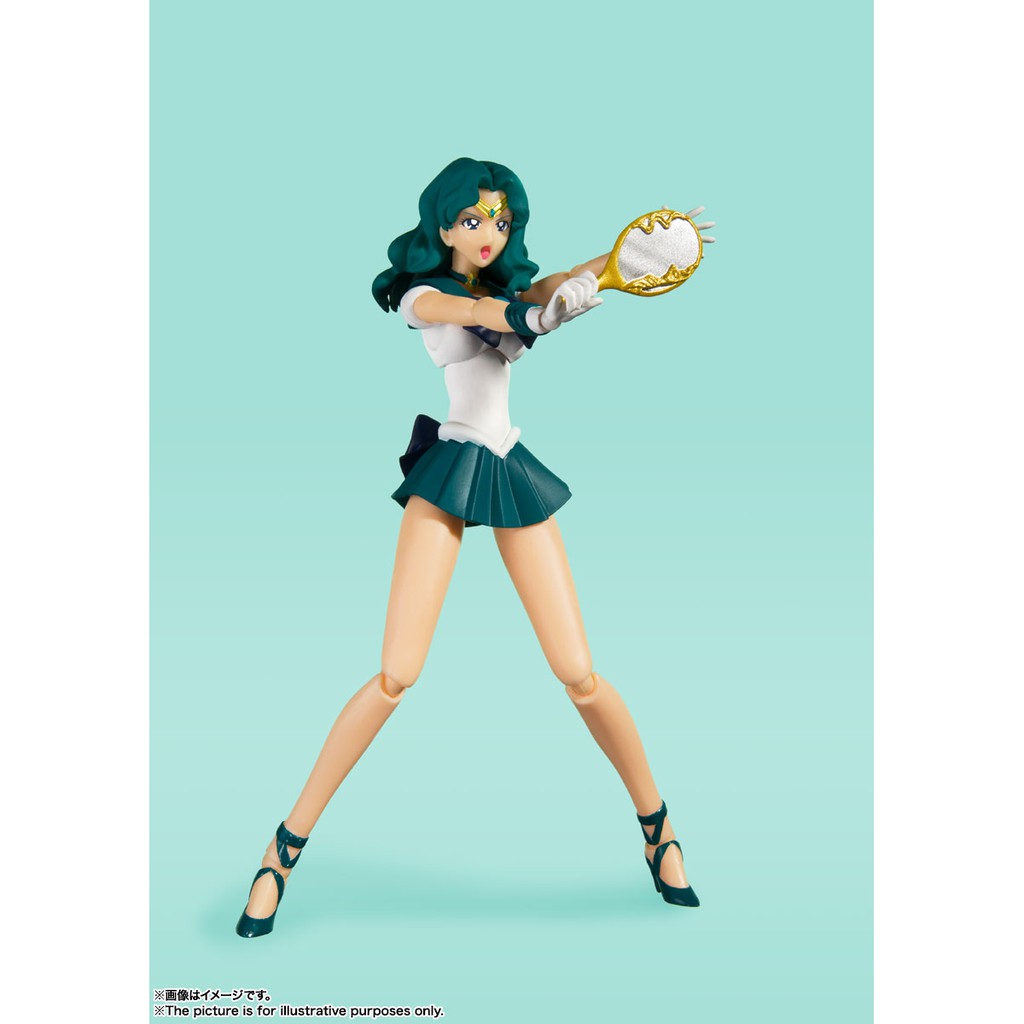 金萬年 現貨 萬代 SHF 海王星  海王美智留 美少女戰士 新包裝 全新代理 完成品可動
