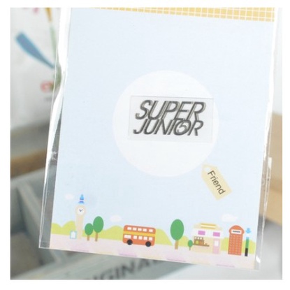 U【現貨】SUPER JUNIOR ▲ 金屬貼 手機貼 明星週邊小物