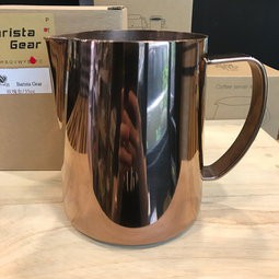 卡拉拉咖啡精品 Barista Gear BG 不鏽鋼 拉花鋼杯 玫瑰金 35oz ( 1000c.c )