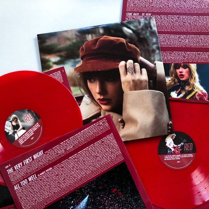 【現貨｜親筆簽名CD】Taylor Swift- Red (TV)//泰勒絲.紅.唱片
