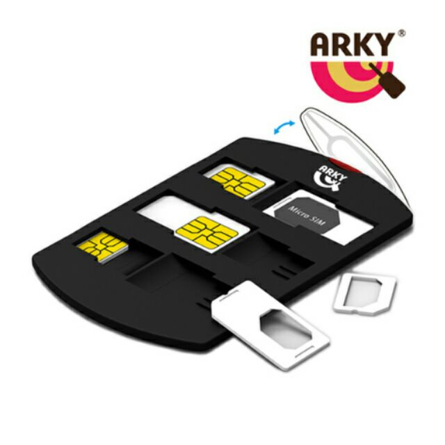 (現貨)【ARKY】SIM 萬用SIM卡收納盒