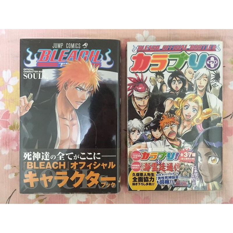 死神bleach 久保帯人公式設定集souls カラブリ Bootleg 2本合售 蝦皮購物