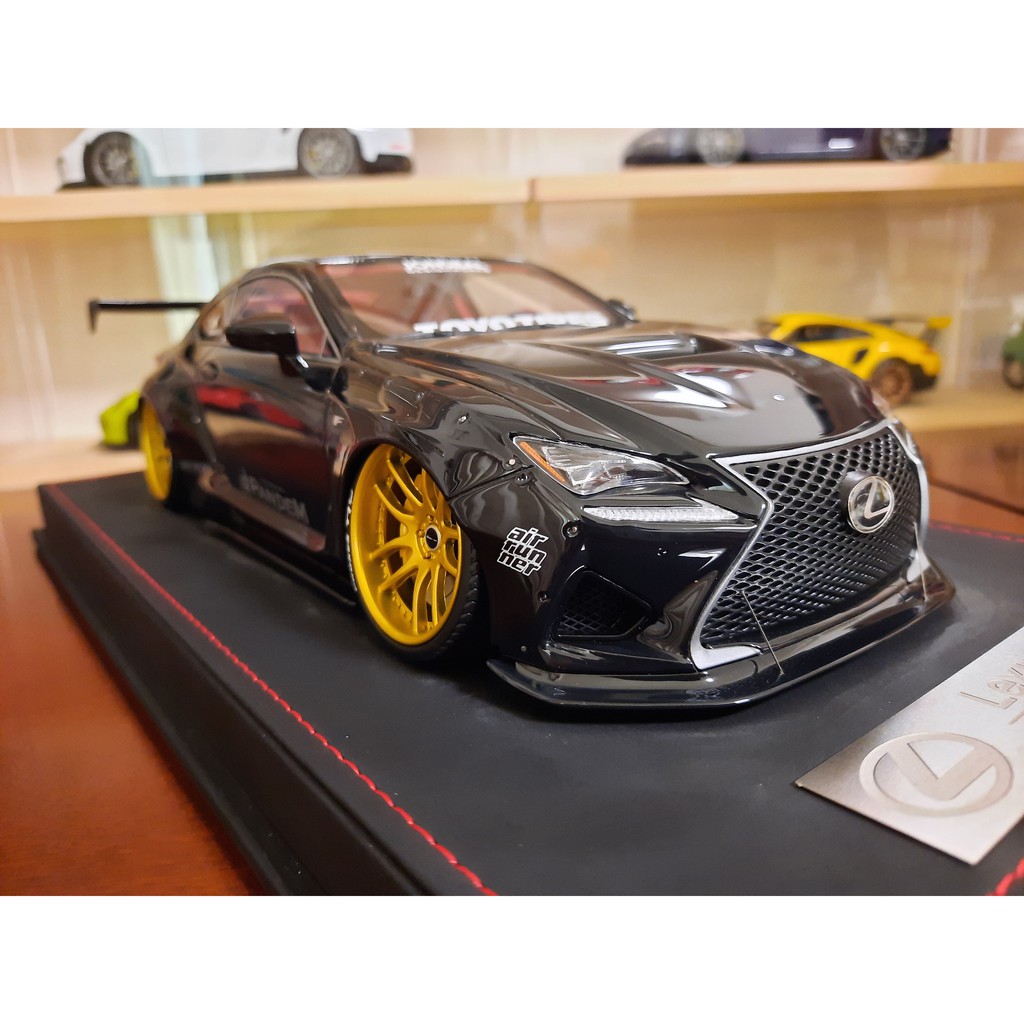 1 18 Gst Lexus Rc F Pandem 寬體樹紙模型車非火箭兔1 18 蝦皮購物