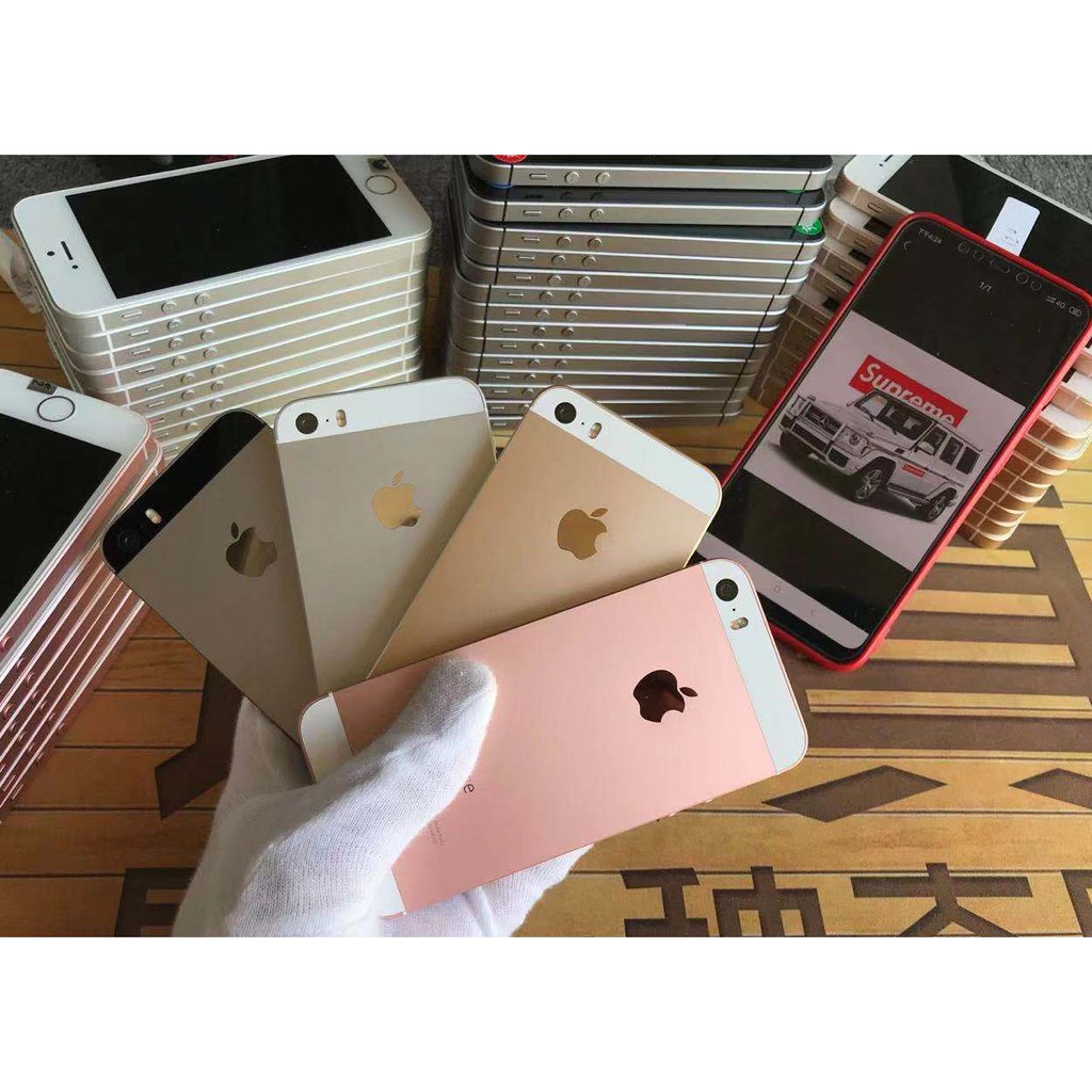 蘋果SE iPhone SE 16G 32G 64G 128G  送鋼化膜+空壓殼+充電線 二手手機