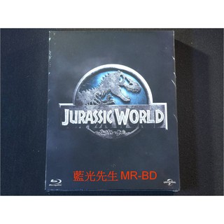 鐵盒[藍光先生BD] 侏羅紀世界 Jurassic World 3D + 2D + DVD 三碟精裝收藏版 (傳訊正版)