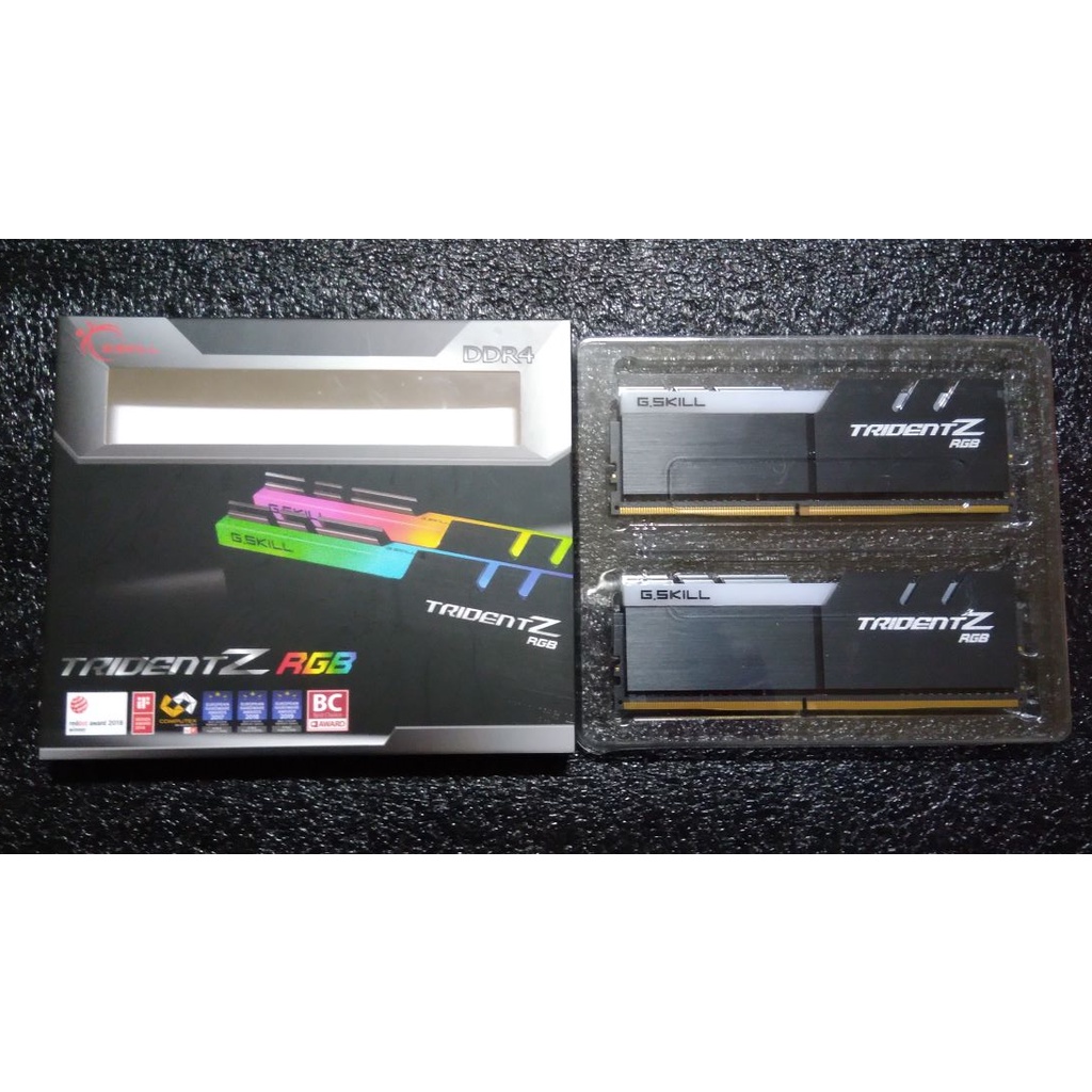 芝奇幻光戟 G.SKILL TZ RGB DDR4 3200 16G(8Gx2) 雙通道超頻記憶體(RGB)