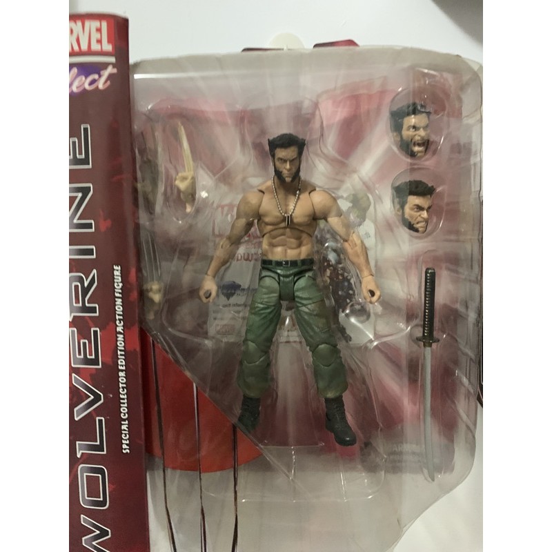 正版 Marvel select 金鋼狼 休傑克曼 武士之戰 Wolverine
