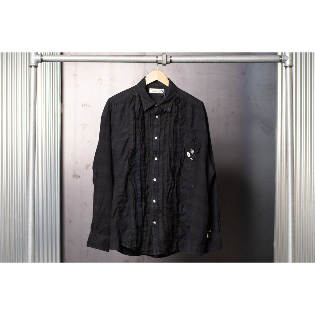 『Definite』Girls Don't Cry x NEEDLES FLANNEL 7 CUT SHIRT 現貨拼接 『Definite』Girls Don't Cry x NEEDLES FLANNEL 7 CUT SHIRT 現貨拼接