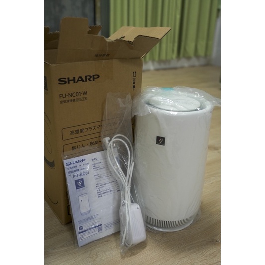 SHARP 夏普 空氣清淨機(FU-NC01-W) 小坪數適用