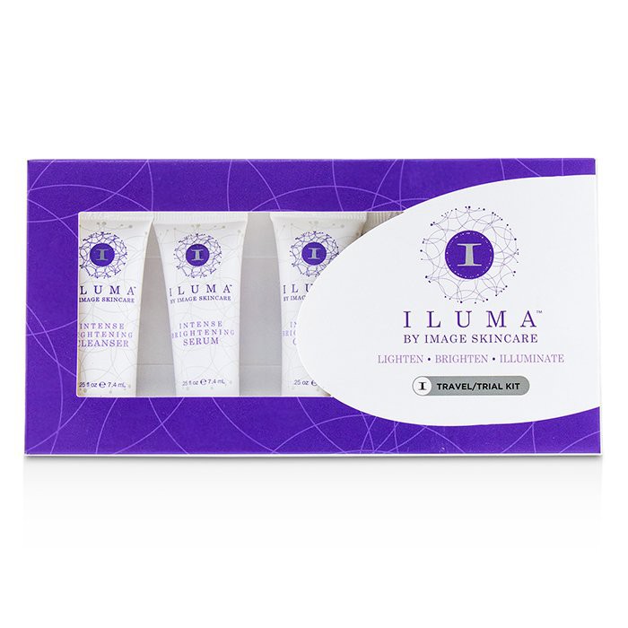 IMAGE - 亮白肌膚旅行組 Iluma Trial Kit: 1x 潔面乳, 1x 精華液, 1x 身體乳液, 1x