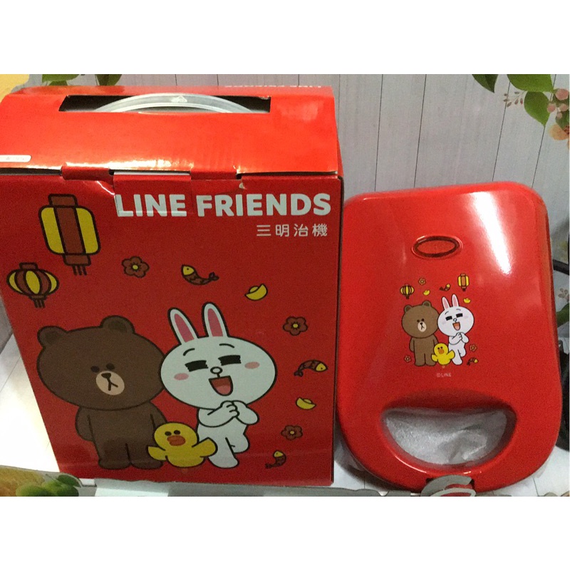 Line Friends三明治機（imarflex 伊瑪 IW-762）