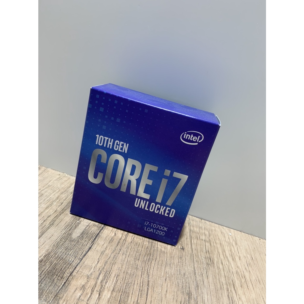 INTEL CPU I7-10700K 16MB快取  5.10GHz