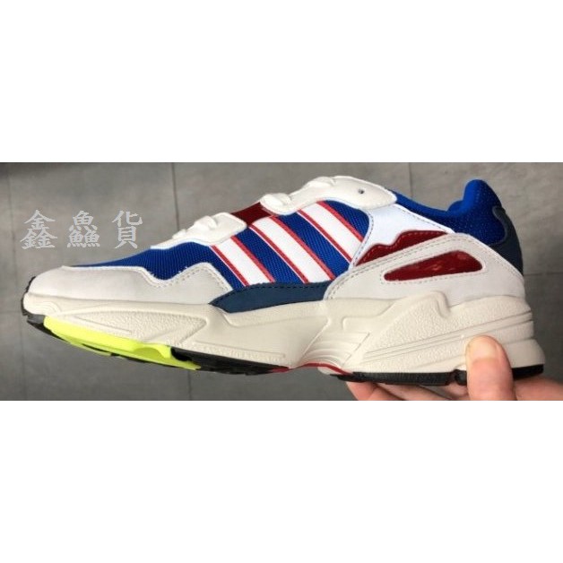 2019 四月 ADIDAS ORIGINALS YUNG-96 復古 運動鞋 慢跑鞋 白藍紅 老爹鞋 DB3564