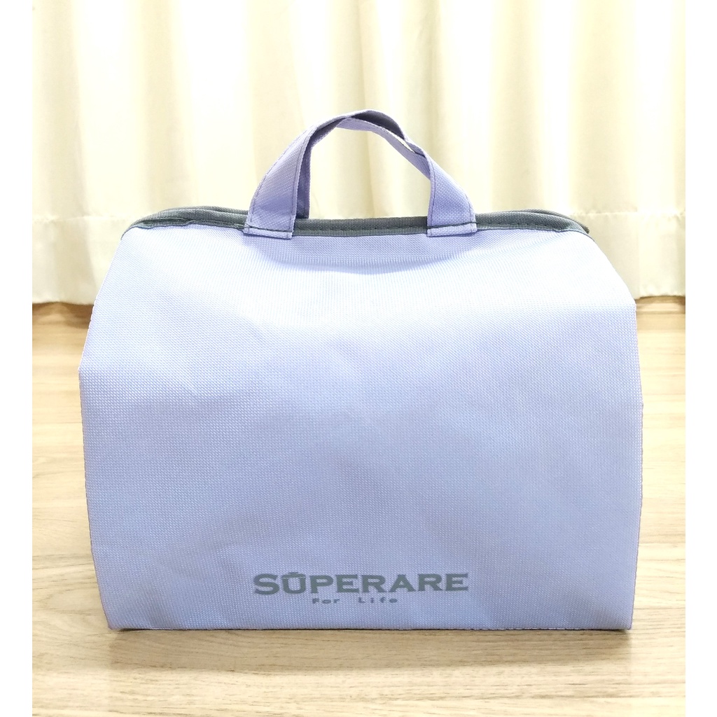 【全新商品】義大利SUPERARE樂活多用途野餐墊 冷熱保溫提袋 旅行露營便當提袋 可摺疊手提飯盒袋 (大)