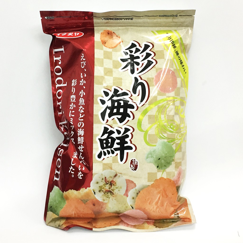 池田屋 彩色海鮮仙貝 蝦餅 150g