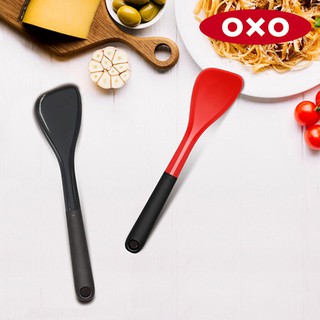 【美國】OXO 好好握矽膠炒菜鏟-紅 / 黑