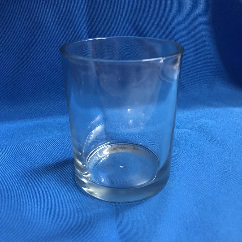 蠟材行~蠟燭材料專賣：325透明圓杯 一箱48入賣場 玻璃杯 直水杯（含運）
