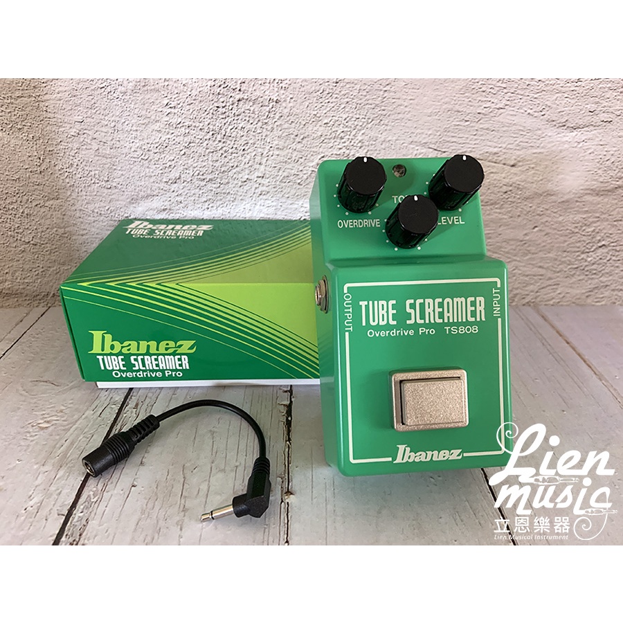 『立恩樂器 效果器專賣 』加贈短導 Ibanez TS808 Tube Screamer 破音 效果器 TS-808