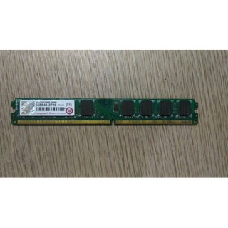 『二手品免運』NO.216 創見 Transcend DDR2 2G 800 記憶體 記憶卡*2入 桌上型電腦 主機板