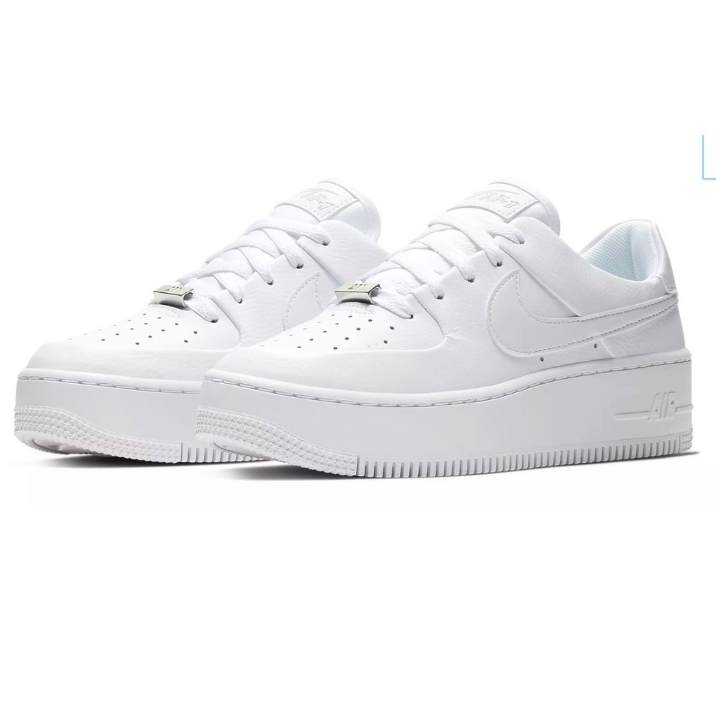 white air force 1 sage low trainers