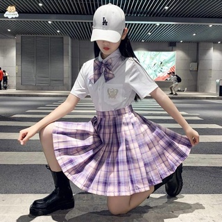 女童jk制服 jk套裝 大女童jk jk制服裙正夏季大女童裙子夏裝中小學生兒童全套裝日系女裝