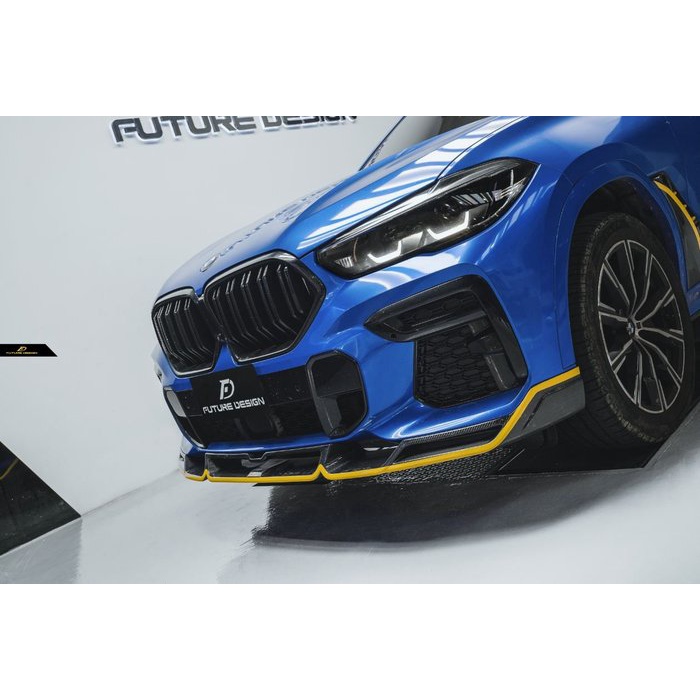 【Future_Design】BMW G06 X6 升級 X6M款 雙線 全亮黑 雙線 鼻頭 水箱罩 現貨