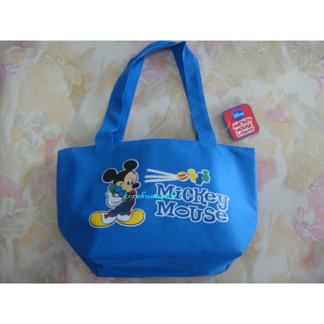 Disney 米奇 海軍藍 保冰 保溫 手提袋 防護袋
