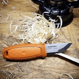 【臺灣黑熊】瑞典 MORAKNIV Eldris 不鏽鋼短直刀 登山露營料理刀 野外求生 水果刀 居家/上班 多色可選