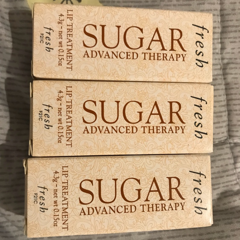 Fresh 馥蕾詩 SUGAR  黃糖頂級修護 護唇膏 無色 全新 新加坡Sephora購入