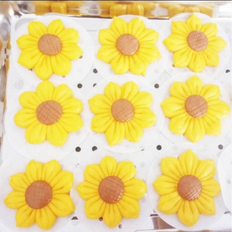 #DIY手壓式卡通向日葵卡通造型饅頭餅乾模具