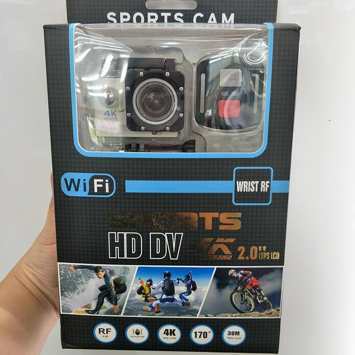 (現貨) 防水運動相機 WIFI功能 170度廣角  深度防水30米 攝影機 行車紀錄器 HD 1080P高清 螢幕2吋