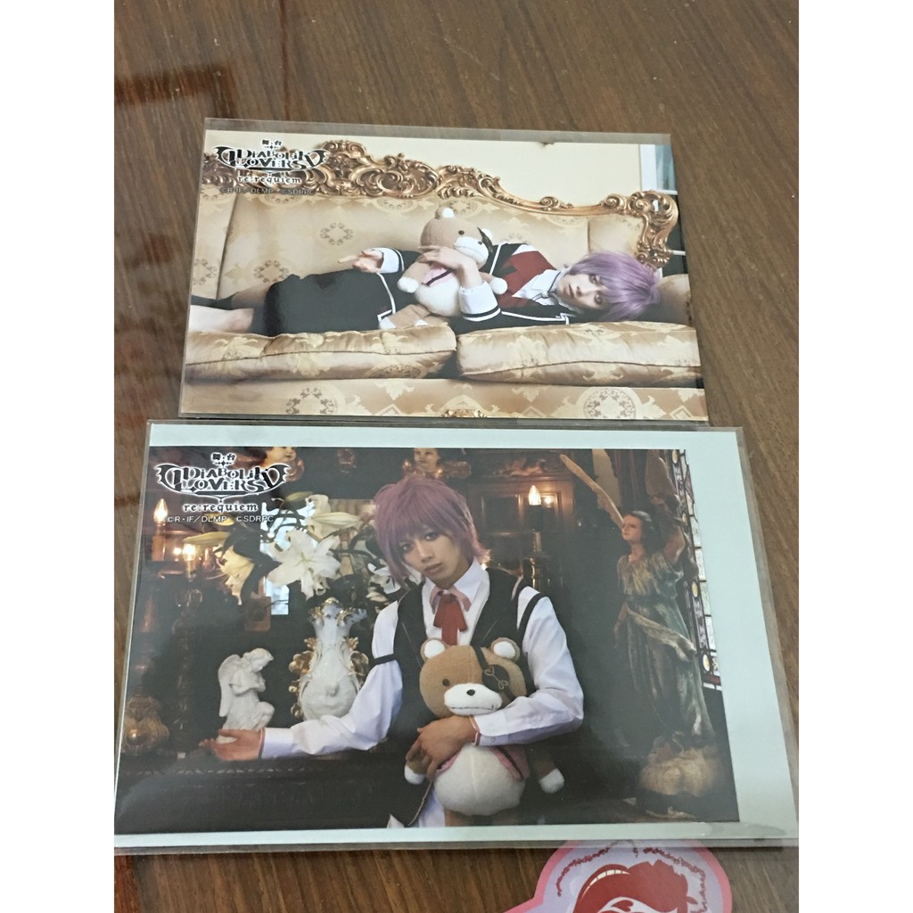 舞台diabolik Lovers Re Requiem 16 再演隨機生寫逆卷家女主叔父 蝦皮購物