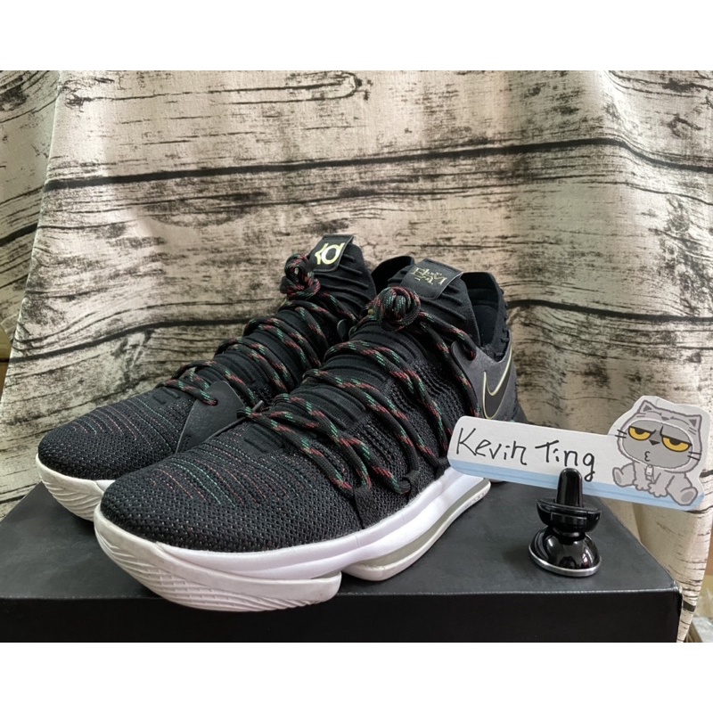 [好評賣場/台灣正品]2手 NIKE KD 10 BHM 籃球鞋 US11 29cm