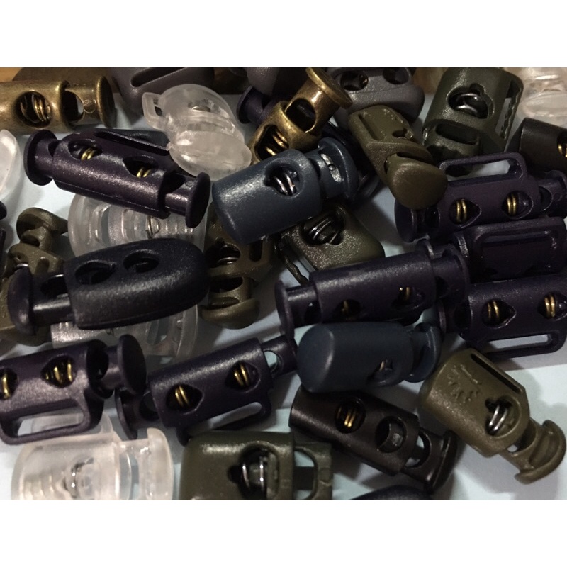 特價-現貨售完不補-2mm傘繩專用彈簧扣 手工編織用彈簧扣
