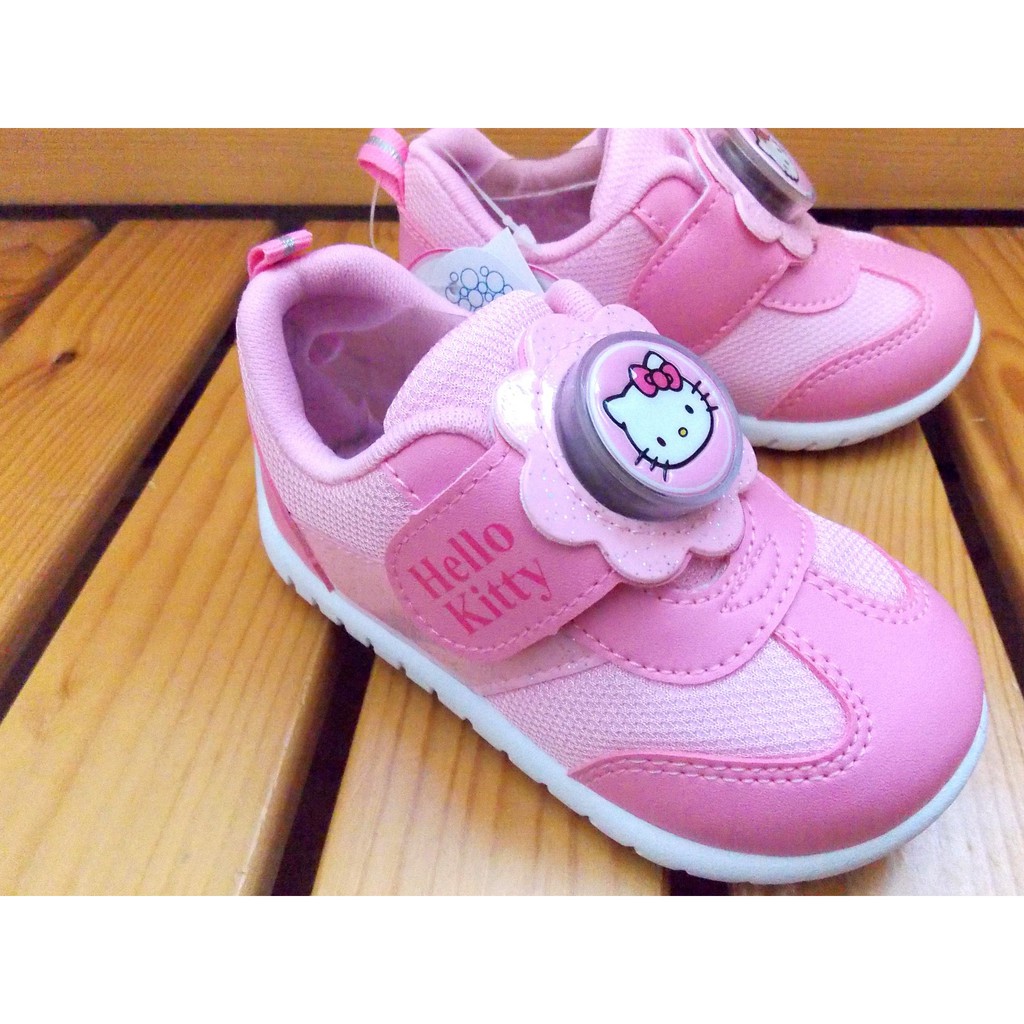 &lt;正版&gt; 三麗鷗 Hello Kitty 12.5~17.5cm 兒童LED燈鞋【718720】粉色 台灣製造