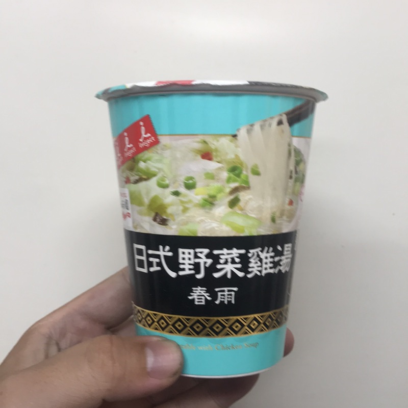 日式野菜雞湯春雨（冬粉）宵夜泡麵