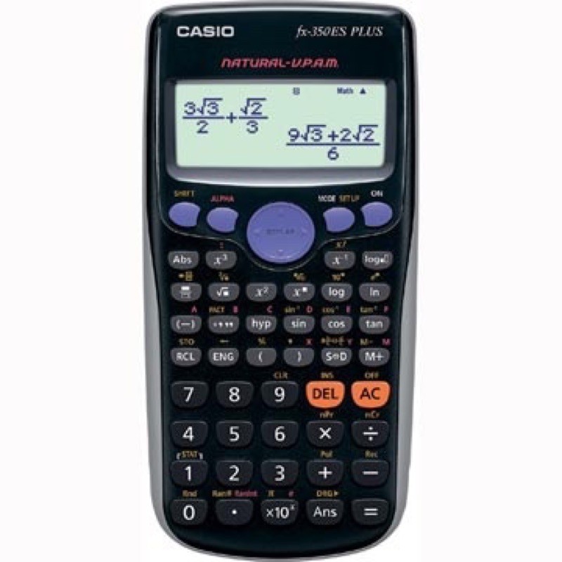 ［9.9成新］CASIO fx-350ES PLUS 工程用計算機