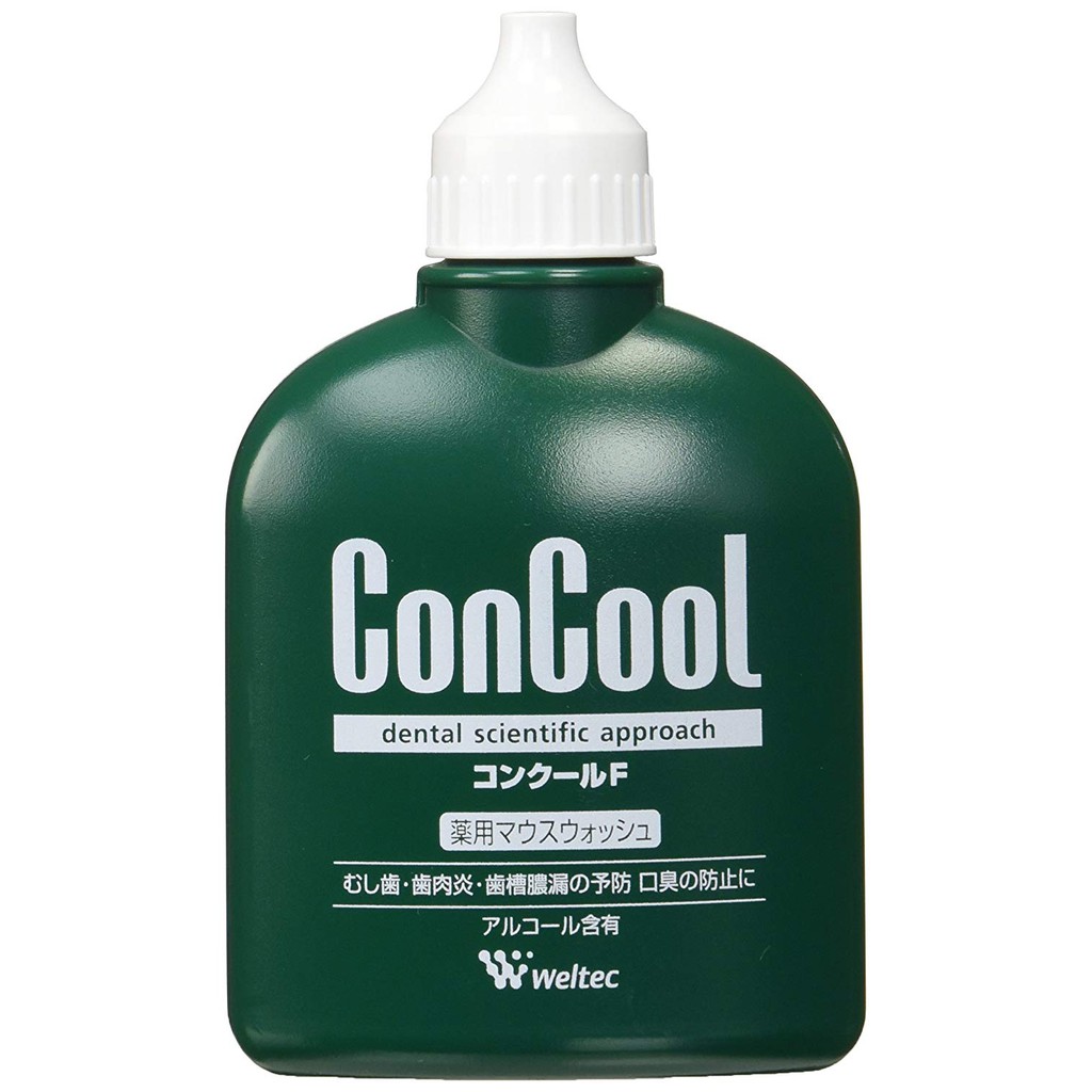 ConCool Weltec 牙周預防 齒科專用 漱口水 洗口液 100ml 日本製