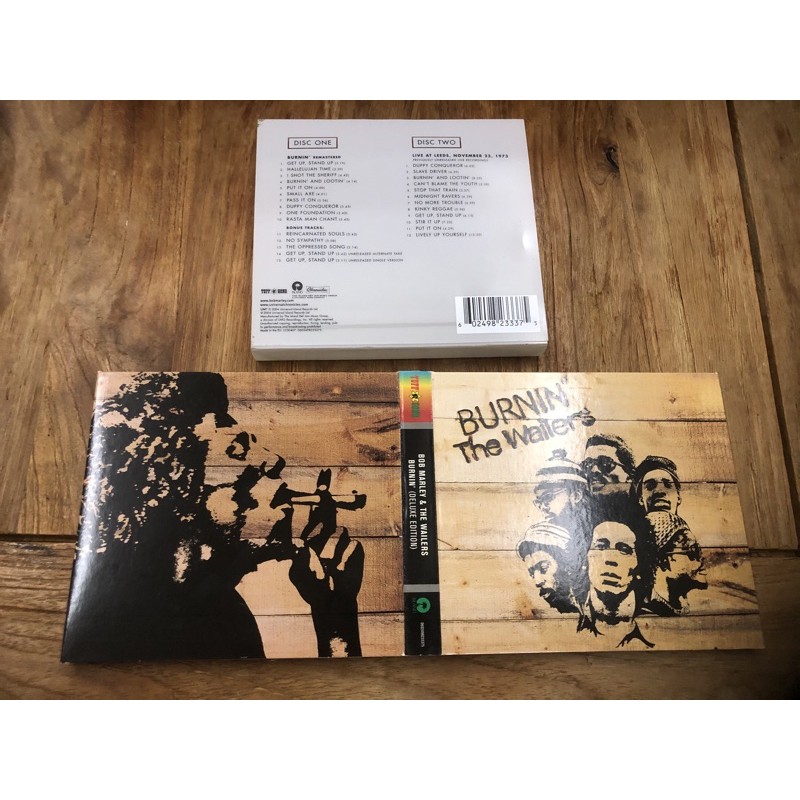 巴布馬利 BOB MARLEY &amp; THE WAILERS - BURNIN’ 雙CD