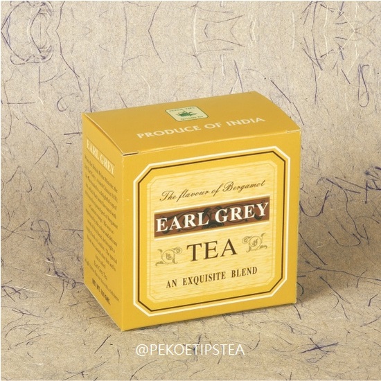 【PEKOE TIPS TEA】印度伯爵茶-茶葉EarlGrey-Tea●單盒269元◎預購