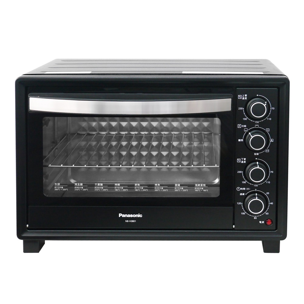 Panasonic國際牌 38L雙溫控發酵烘焙電烤箱 NB-H3801