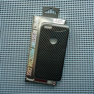 Dapad Apple iPhone 6(s)+碳纖維背蓋(耀石黑)