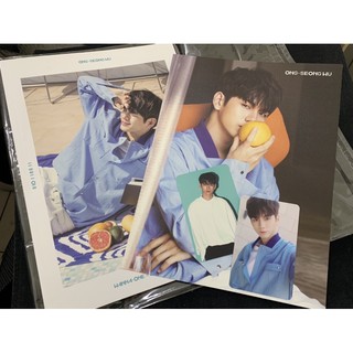 wanna one 夏日 Reebok seongwu 專輯小卡 寫真 周邊