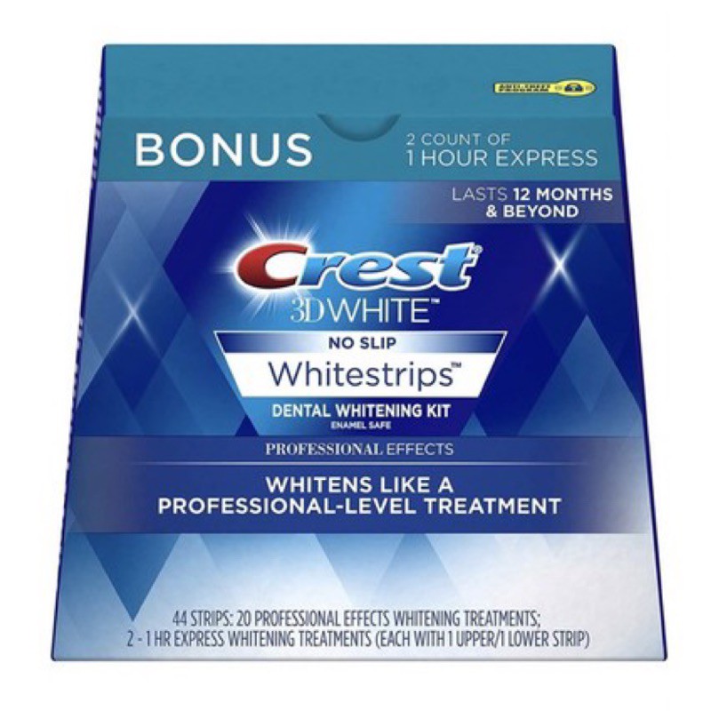 Crest 3D White Professional Effects 美白牙貼組 （22天份）