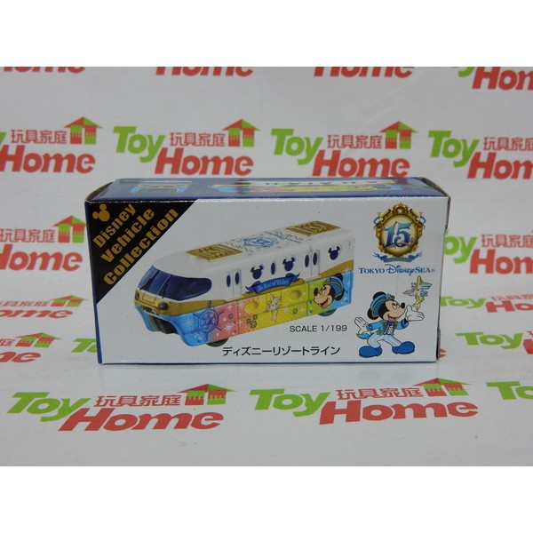 迪士尼樂園/15周年/米奇/遊園列車/單軌列車/火車頭/DISNEY~TOMY TOMICA