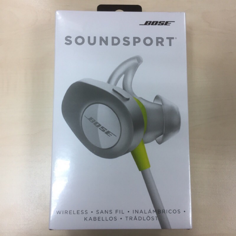 誠可議！！附全新耳塞！！Bose SoundSport Wireless 藍牙無線運動耳機 （僅使用3週，9成5新）